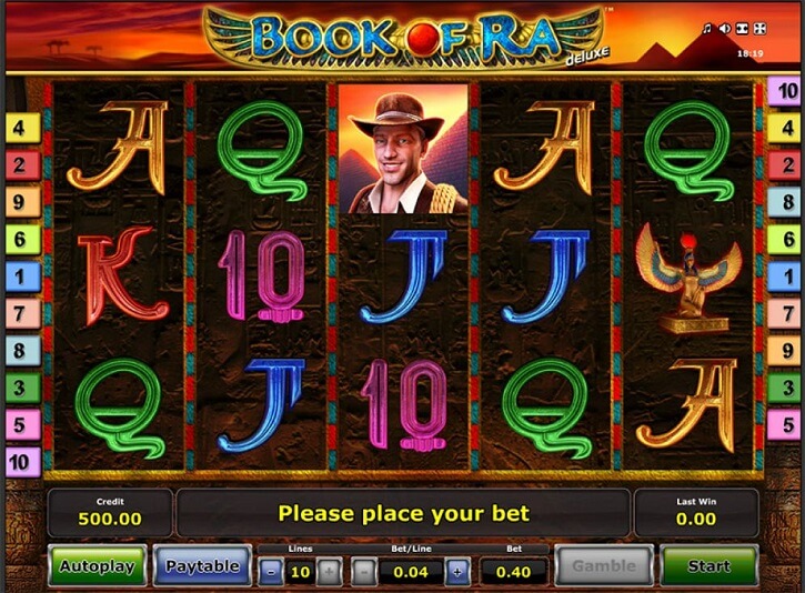 book of ra deluxe slot review