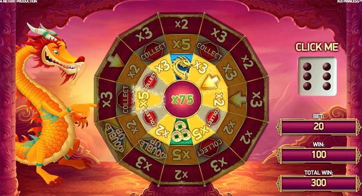 koi princess slot bonus wheel