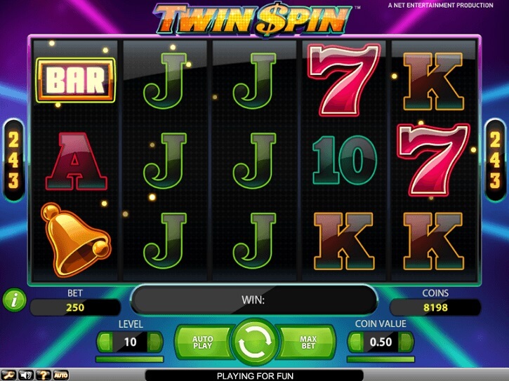 twin spin slot screen