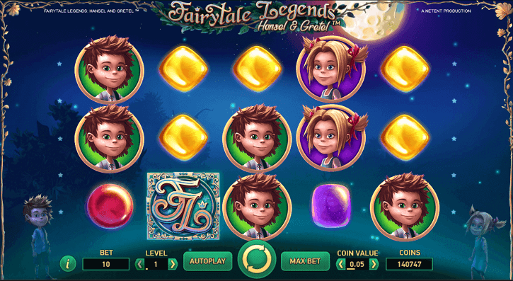 fairytale legends hansel and gretel slot screen