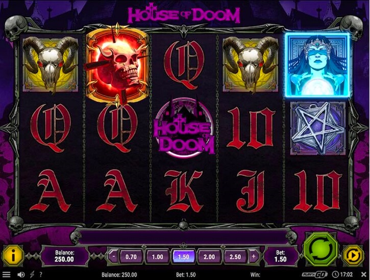house of doom slot screen