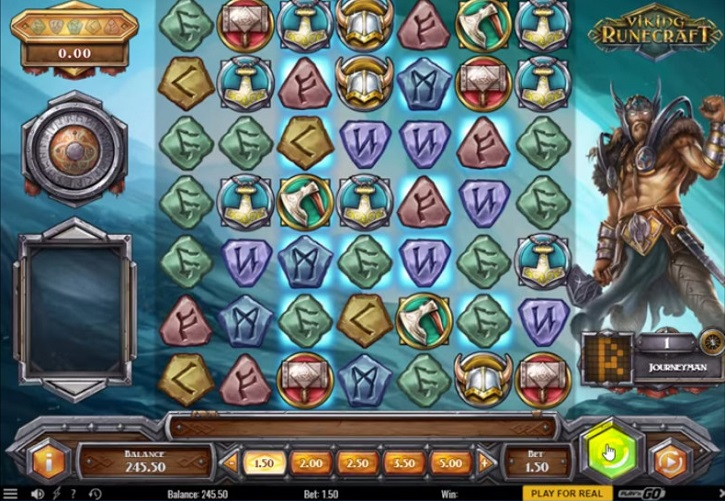 Viking Runecraft slot screen