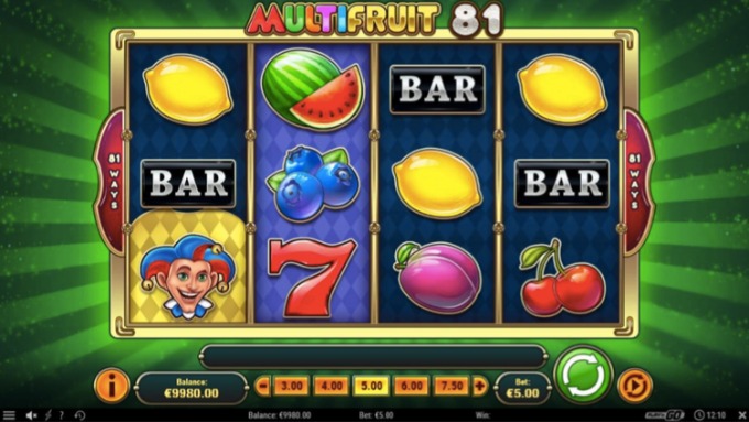 multifruit 81 slot screen