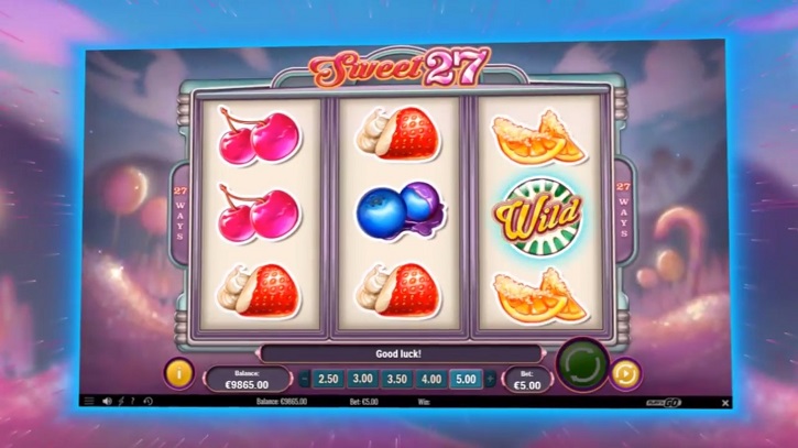sweet27 slot screen