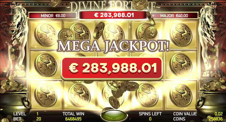 optibet kasiino divine fortune mega jackpot
