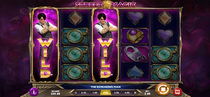 street magic slot screen