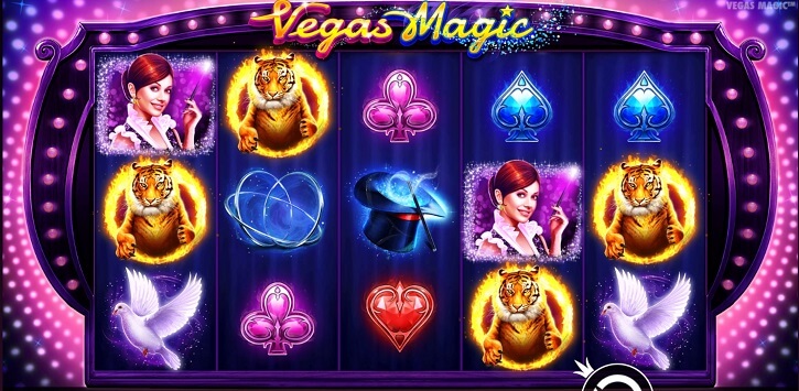 vegas magic slot screen