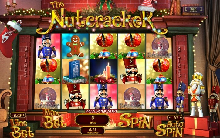 nutcracker slot screen
