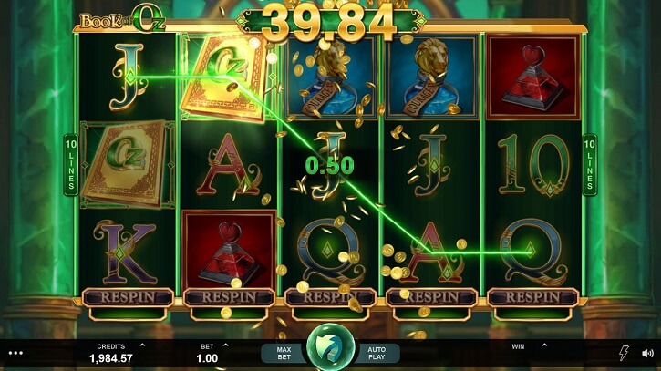 book of oz slot review