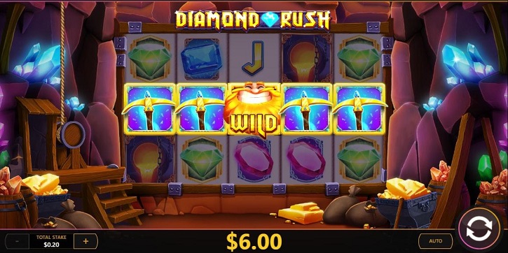diamond rush slot review