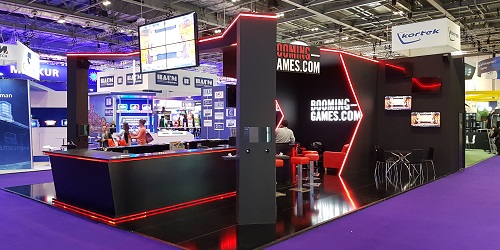 booming games stand at gambling conference