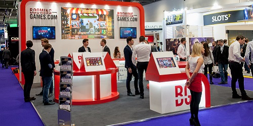 booming games stand at ICE conference