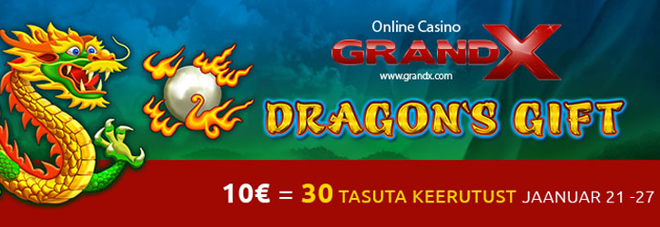 grandx kasiino dragons gift