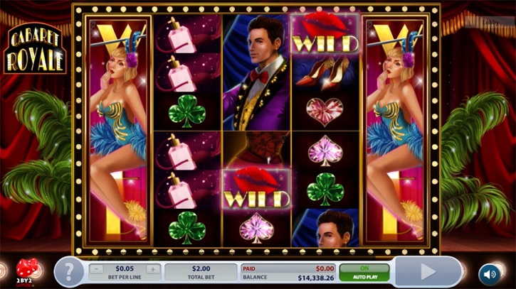 cabaret royale slot screen