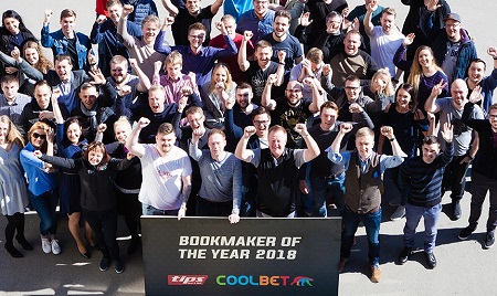coolbet award bookmaker of the year 2018