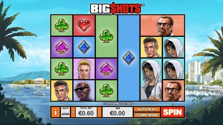 big shots slot screen