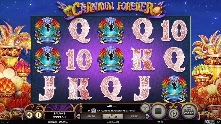carnaval forever slot screen