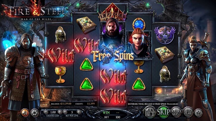 fire and steel slot screen