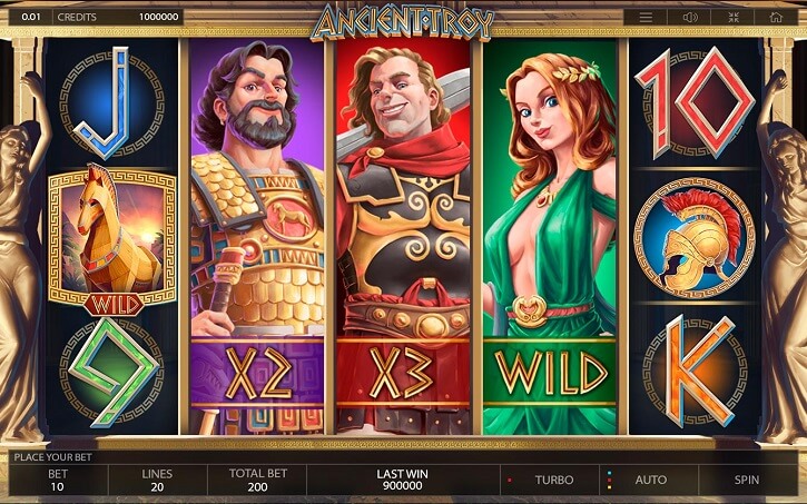 ancient troy slot review