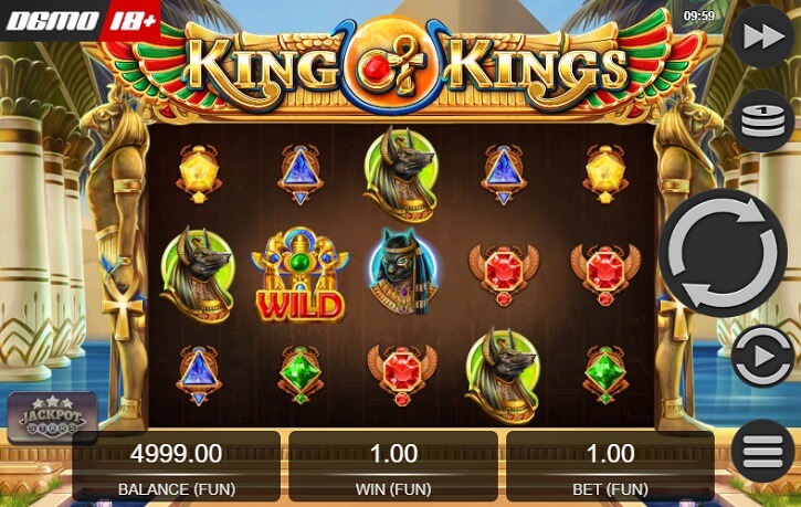 king of kings slot screen