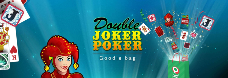 paf kasiino double joker poker goodie bag