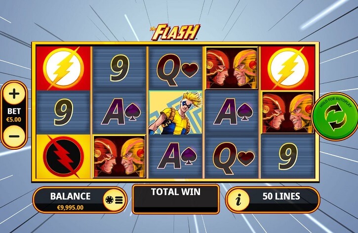 the flash slot screen