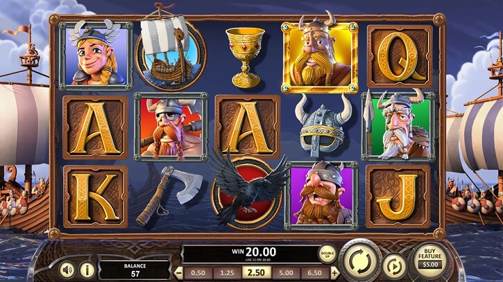 viking voyage slot screen