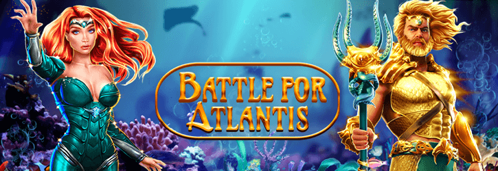 battle for atlantis slot gameart