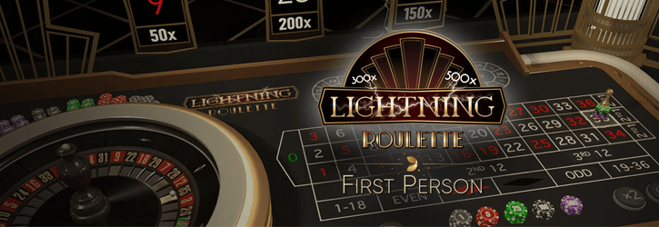 lightning roulette first person evolution