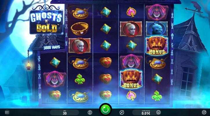 ghost n cold slot screen