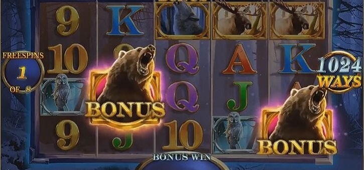 giant grizzly slot screen