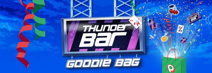paf kasiino thunderbar goodie bag kampaania