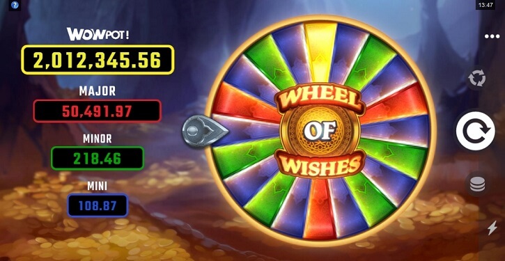 wheel of wishes slot bonus