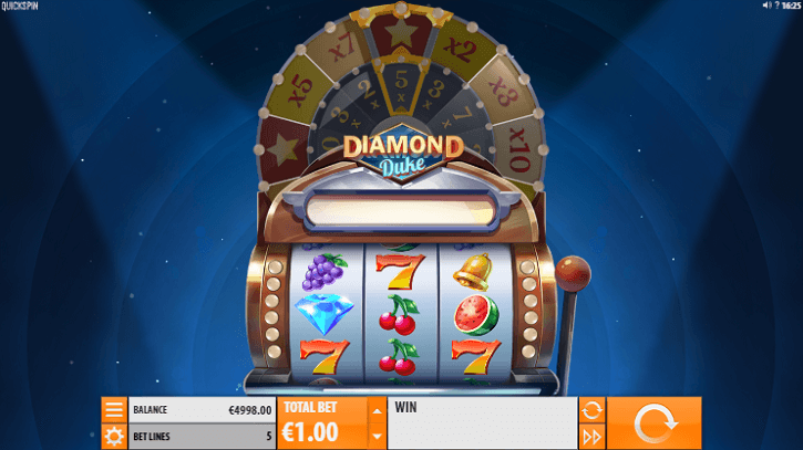 diamond duke slot screen