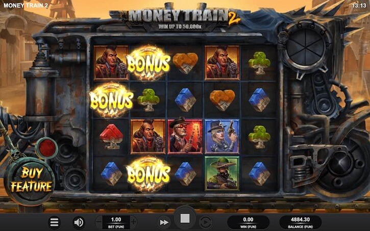 money train 2 slot screen