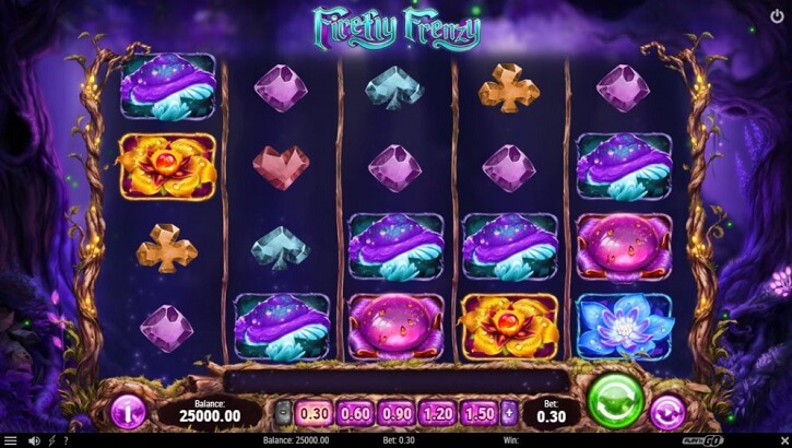 firefly frenzy slot screen