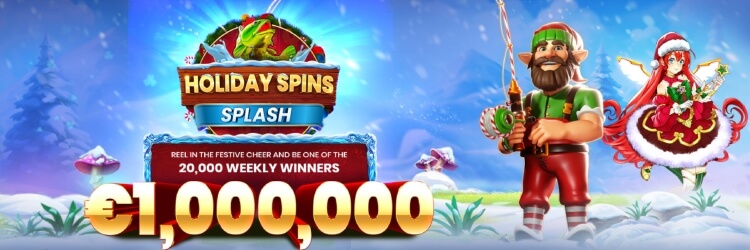 happyspins kasiino splash holiday spins kampaania