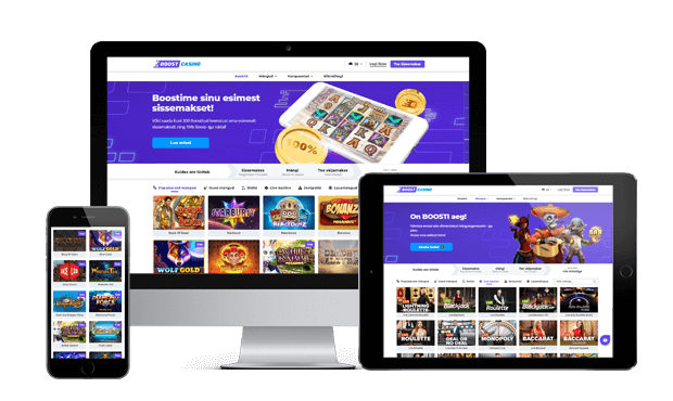 boost casino website review